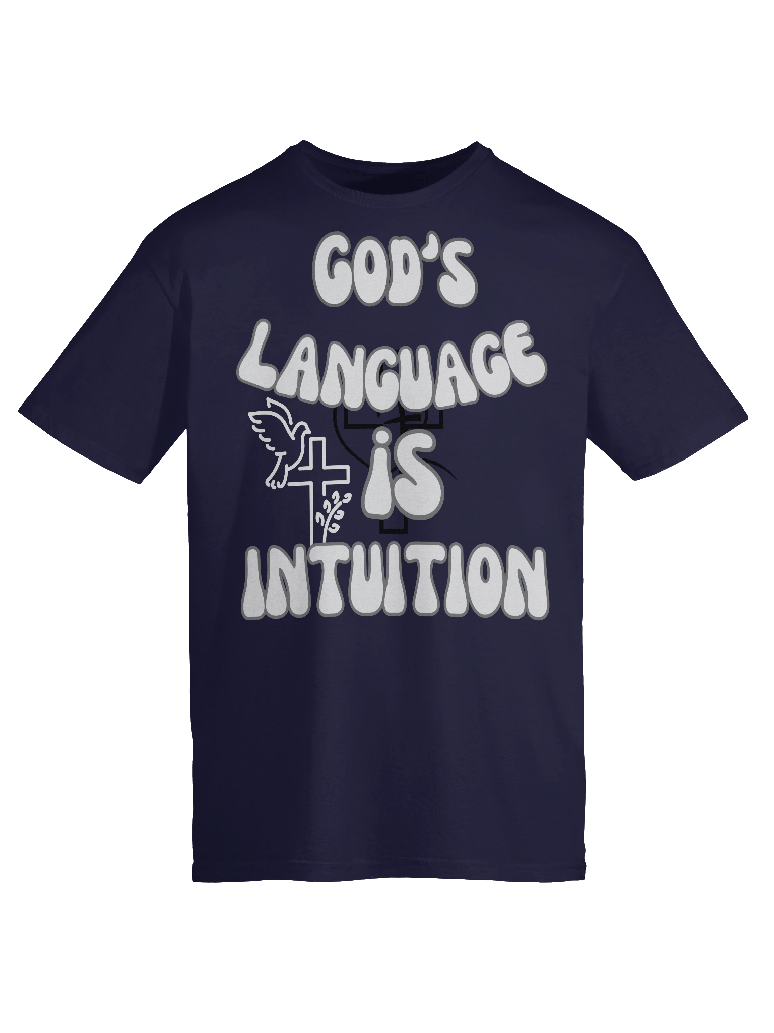 God's Language is Intuition Unisex T-Shirt product image (42)