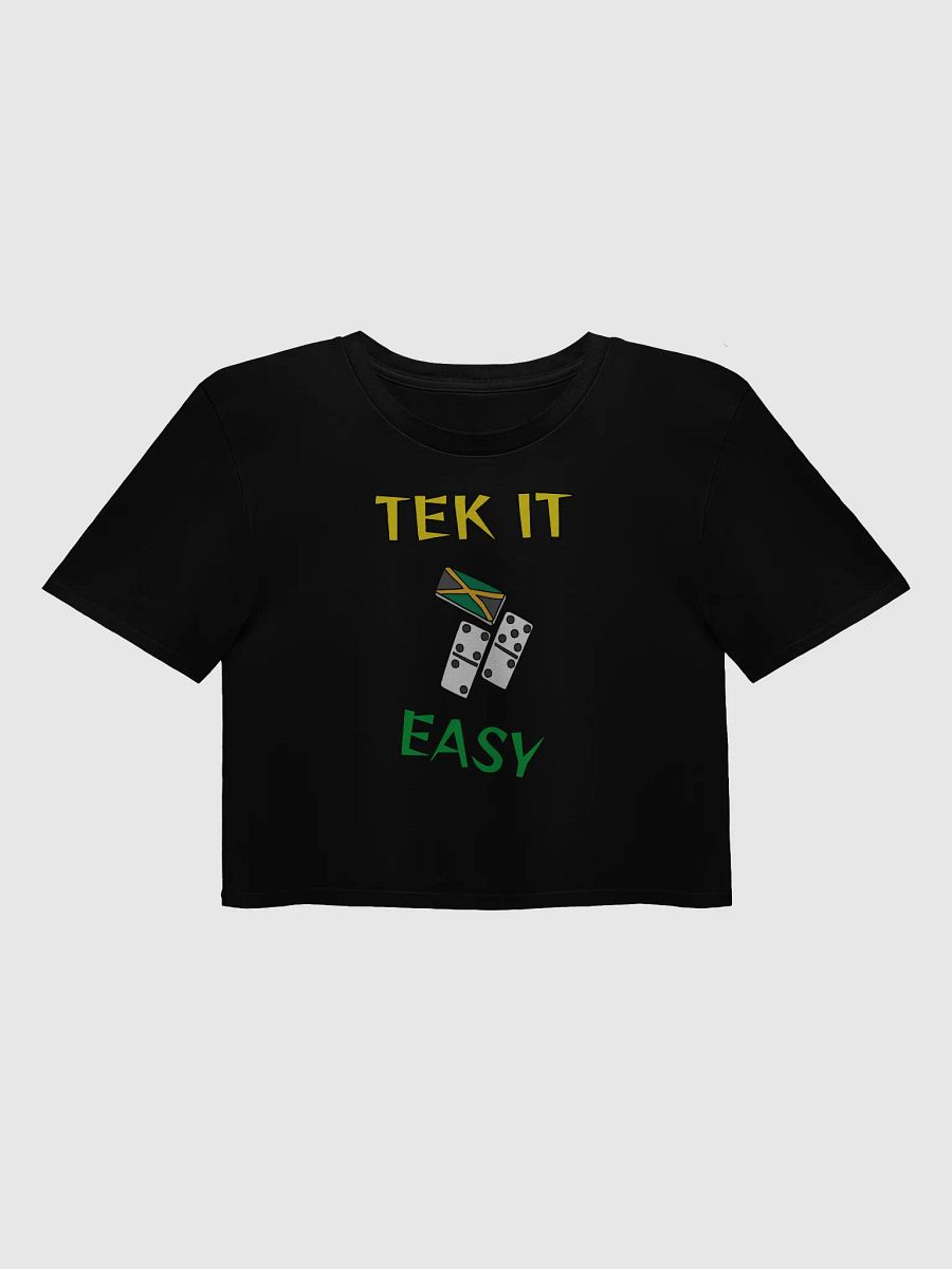 Tek It Easy Chill Vibes Crop Top – Island Comfort & Style product image (2)