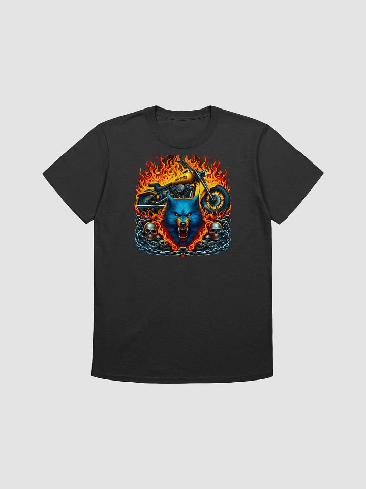 Harley Davidson Wolf Flames T-Shirt #17 product image (1)