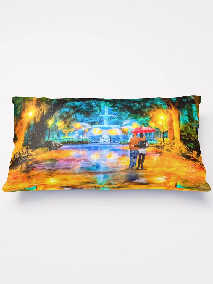 Forsyth Park – Savannah Fountain Throw Pillow product image (2)