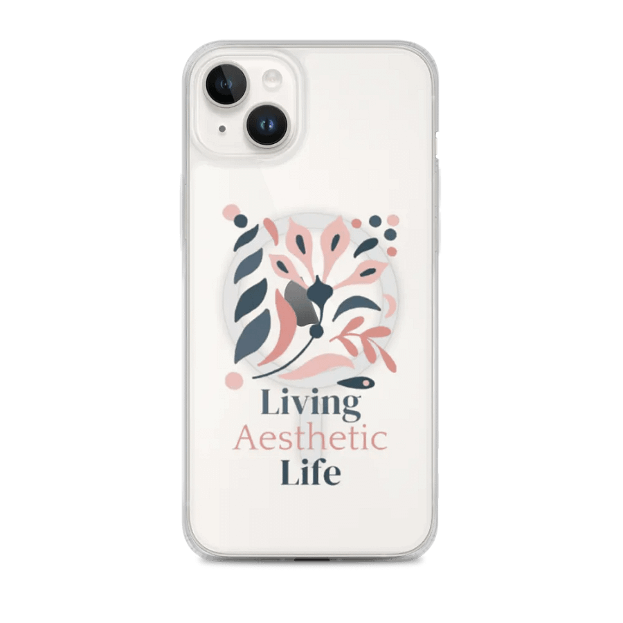 Aesthetic Floral MagSafe® iPhone® Clear Case product image (1)