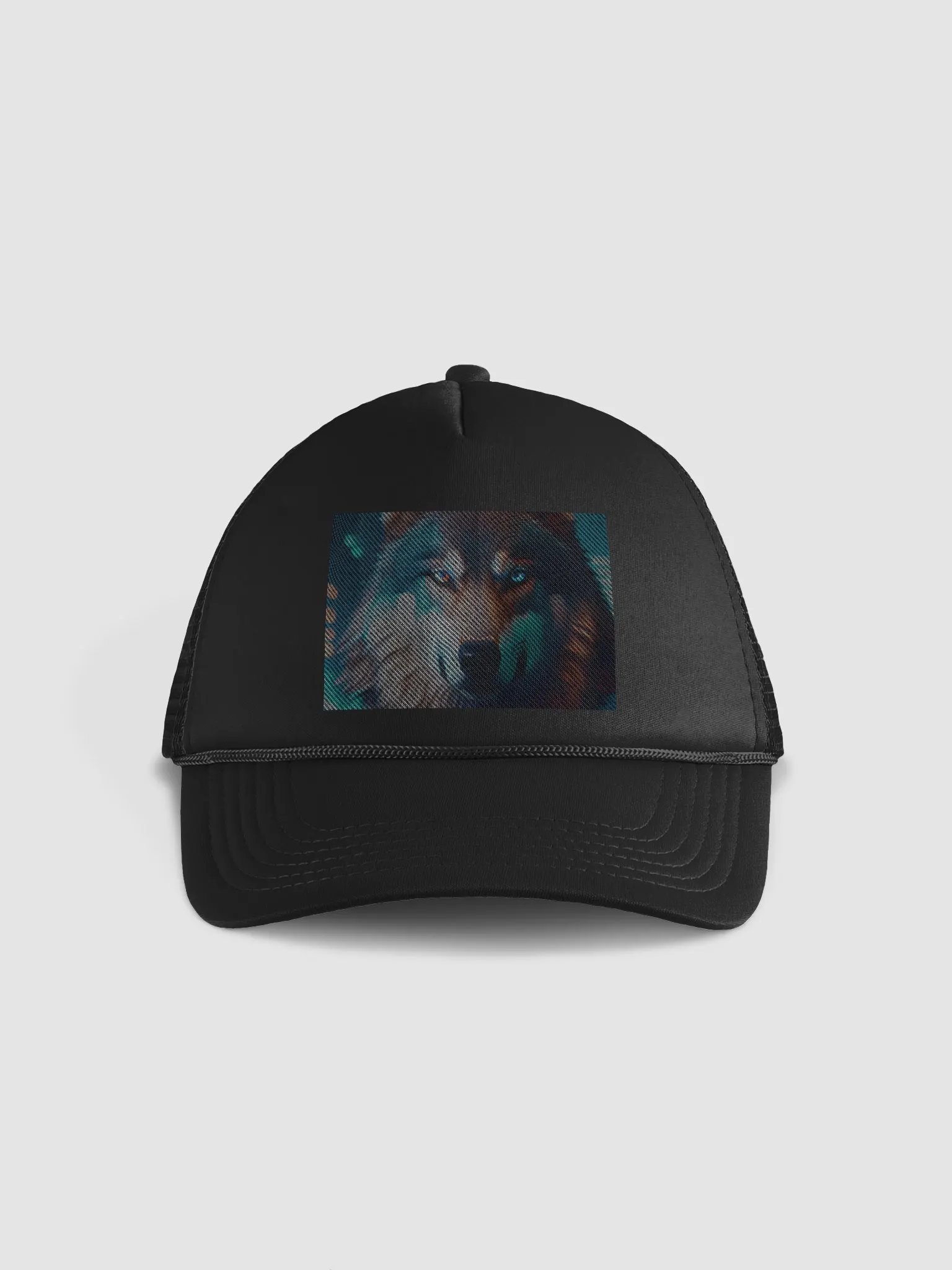 Ai wolf inspired hat product image (5)