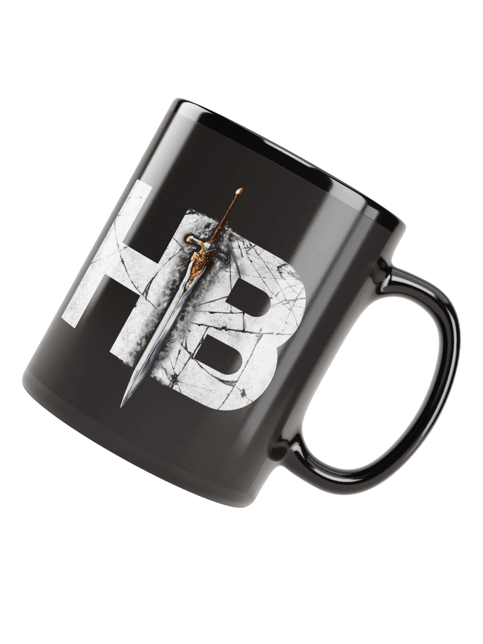 Hazeblade Classic Black Glossy Mug product image (4)