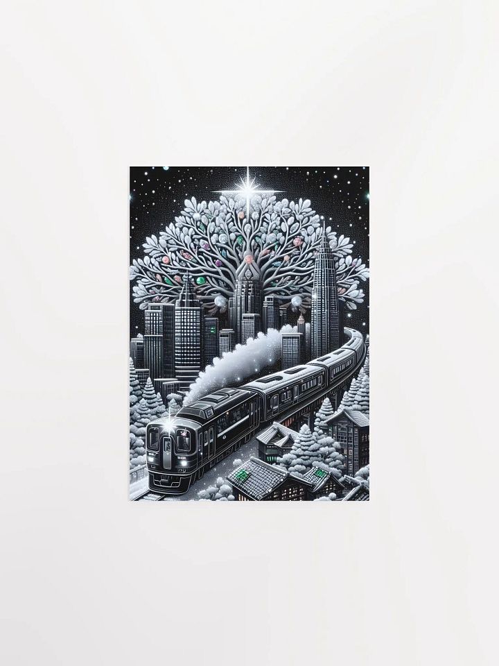 Starlit Urban Wonderland Poster product image (3)