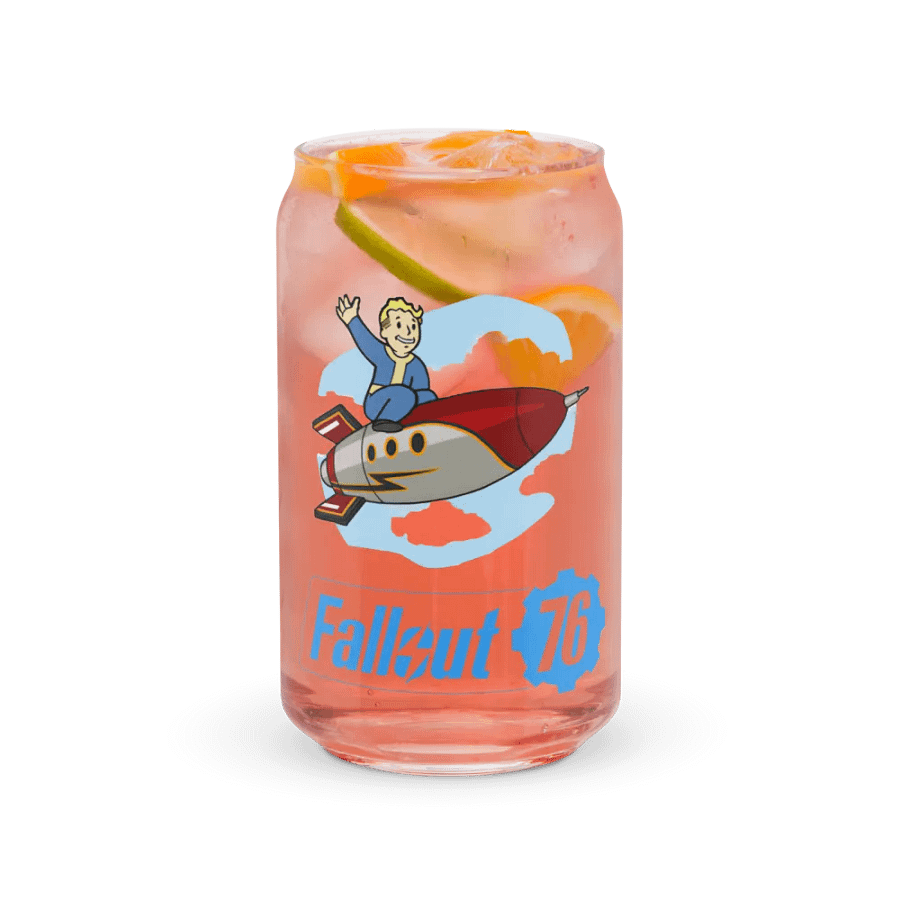 Fallout 76 Rocket Can Shaped Glass Cup product image (37)