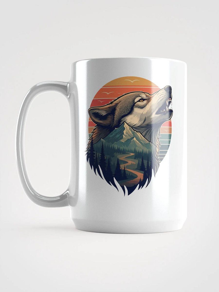 Howling Wolf Landscape Mug product image (6)