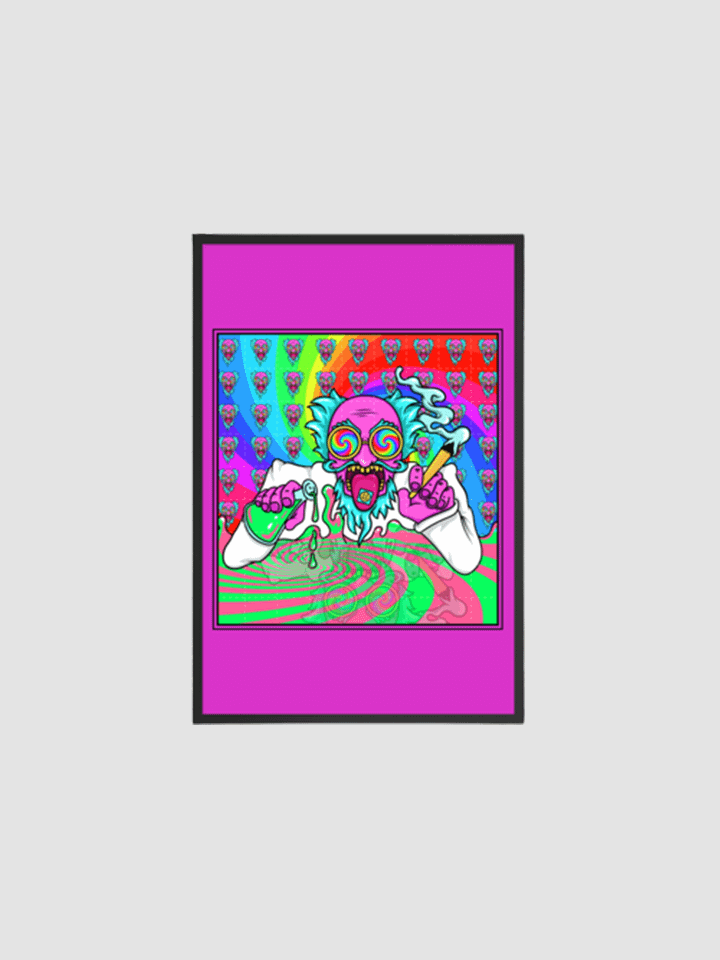 LSD Wood Framed XL Poster product image (1)