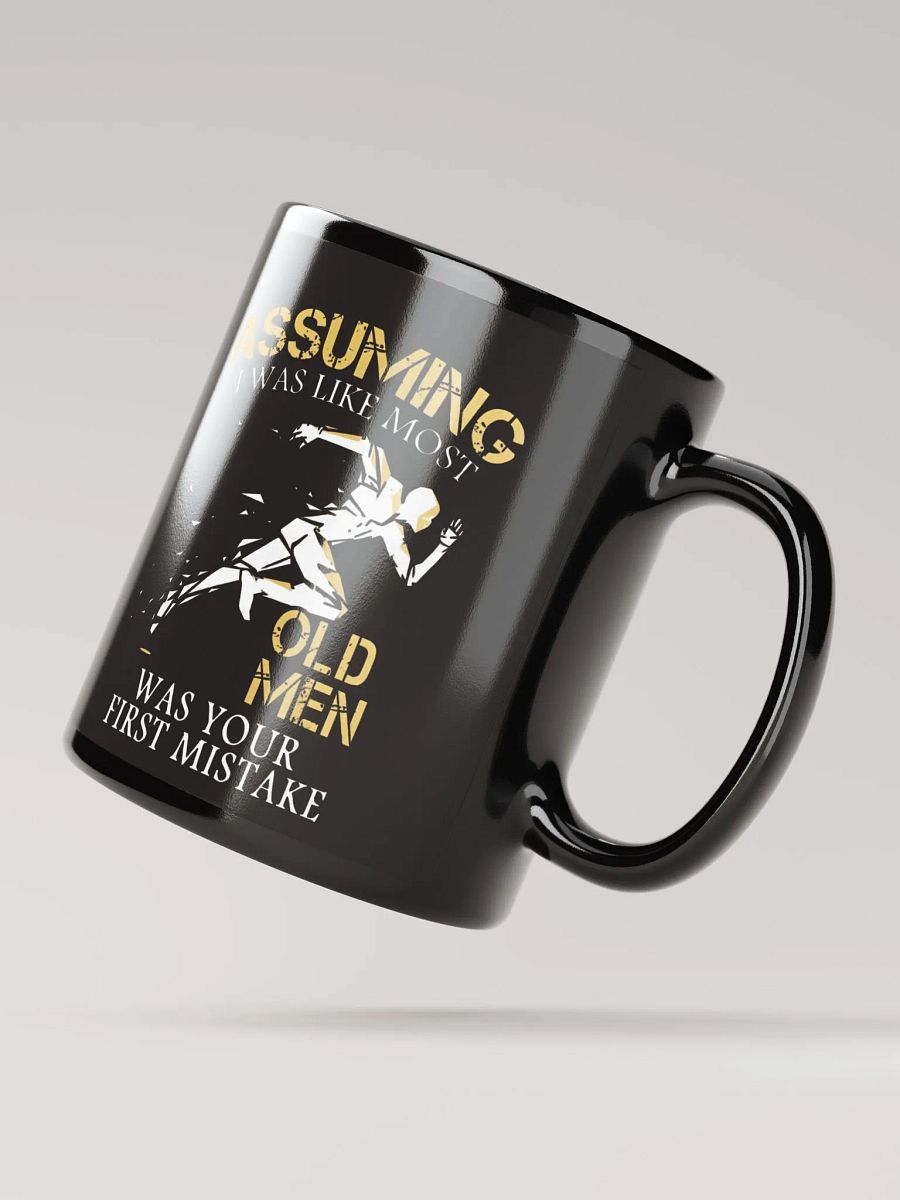 Running runner old man - Glossy Mug product image (2)