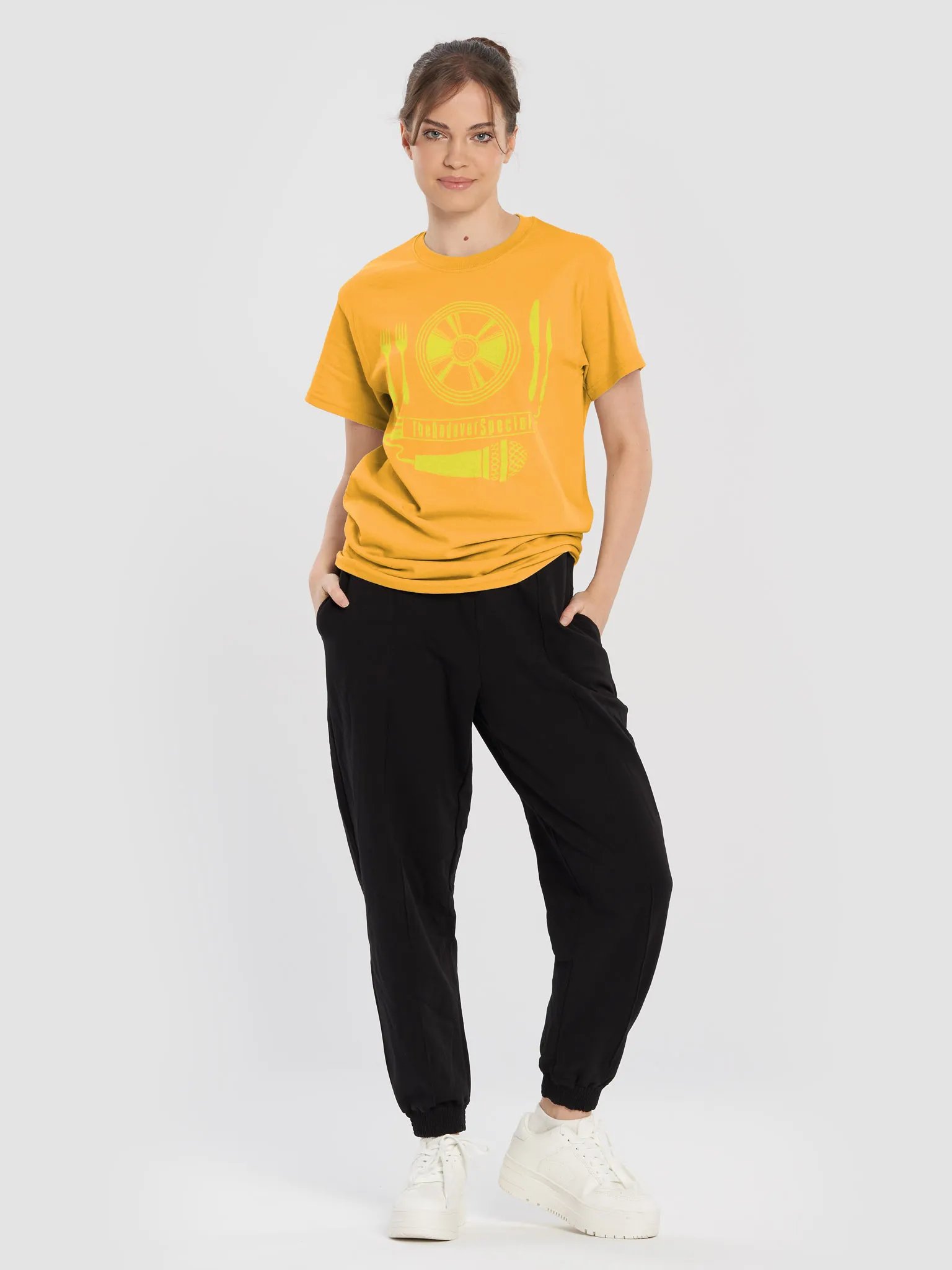 The Signature Shirt! (Classic Yellow on Gold) product image (6)