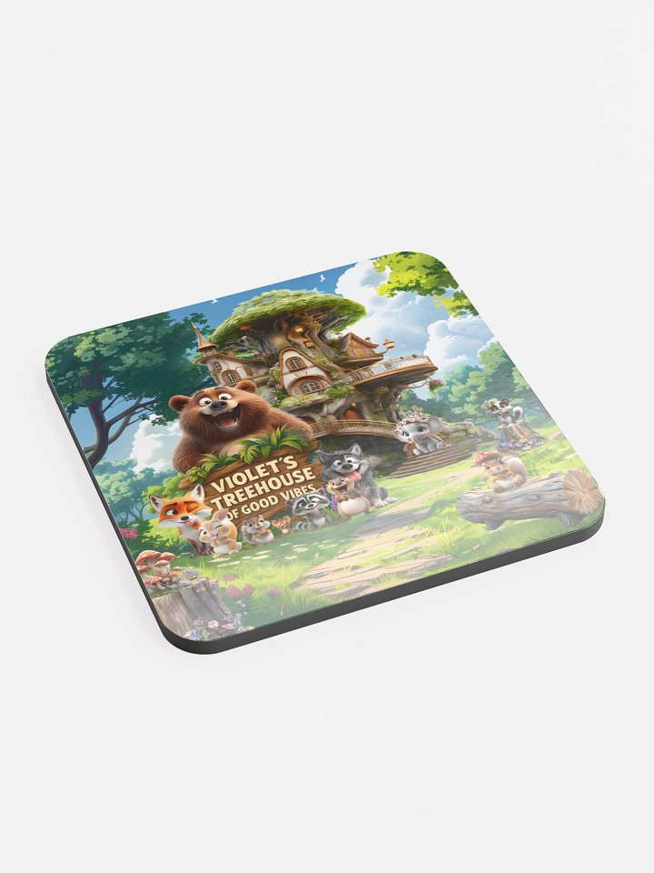 Treehouse of Good Vibes Coaster product image (2)