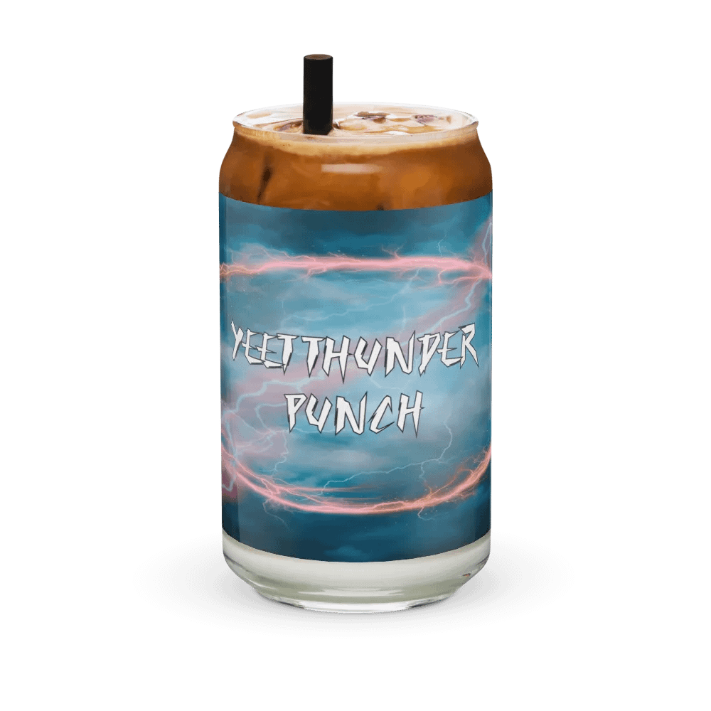 Yeetthunderpunch Glass Mug product image (36)