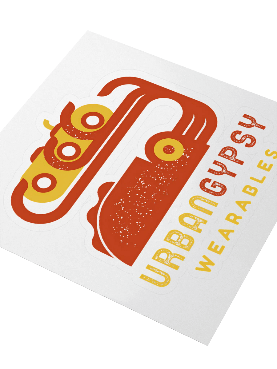 Yellow Submarine and Squid Urban Gypsy Kiss Cut Sticker product image (3)