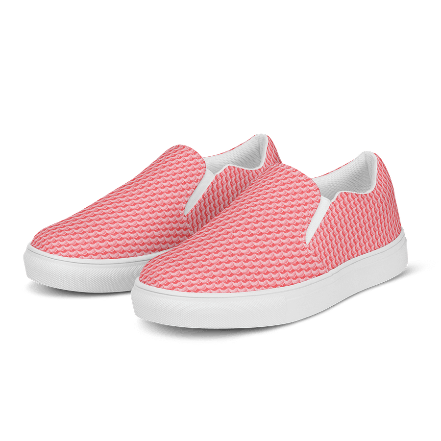 Lunar Bloom Canvas Shoes Women's Slip-On Shoes product image (3)