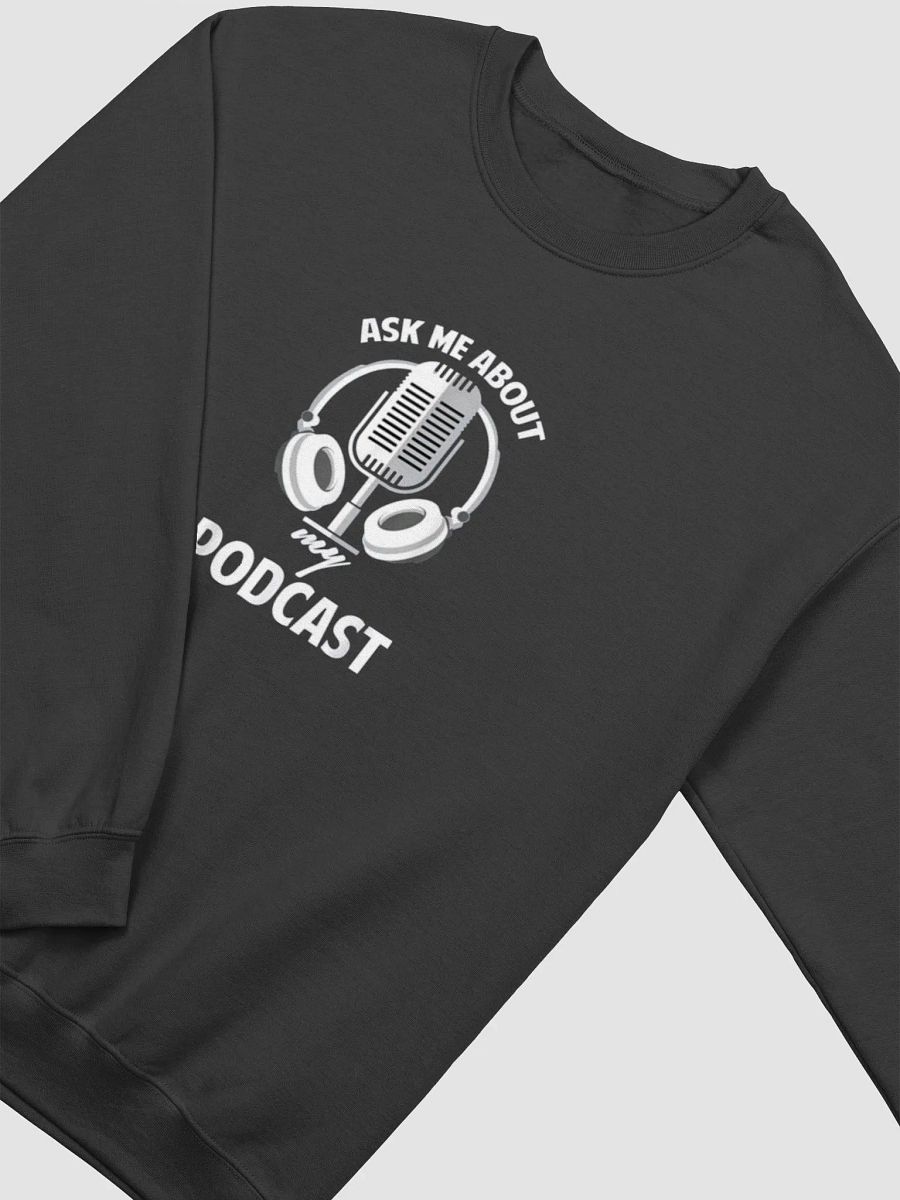Vintage Microphone Podcast Sweatshirt product image (16)
