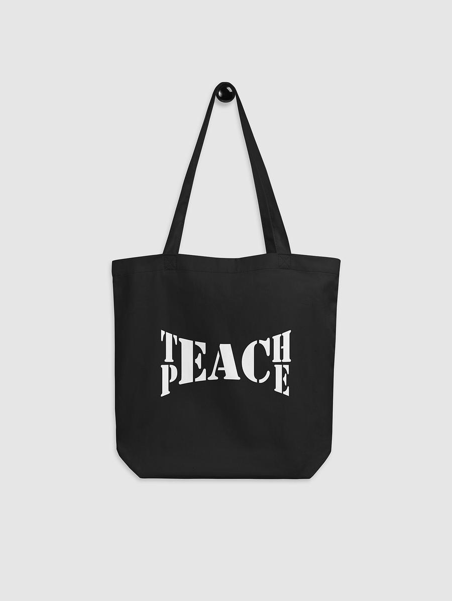 Teach Peace Eco Tote Bag product image (3)