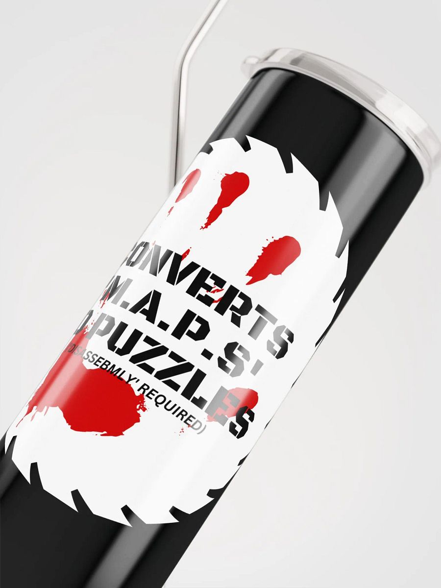 Converts 'M.A.P.s' To Puzzles Tumbler product image (5)