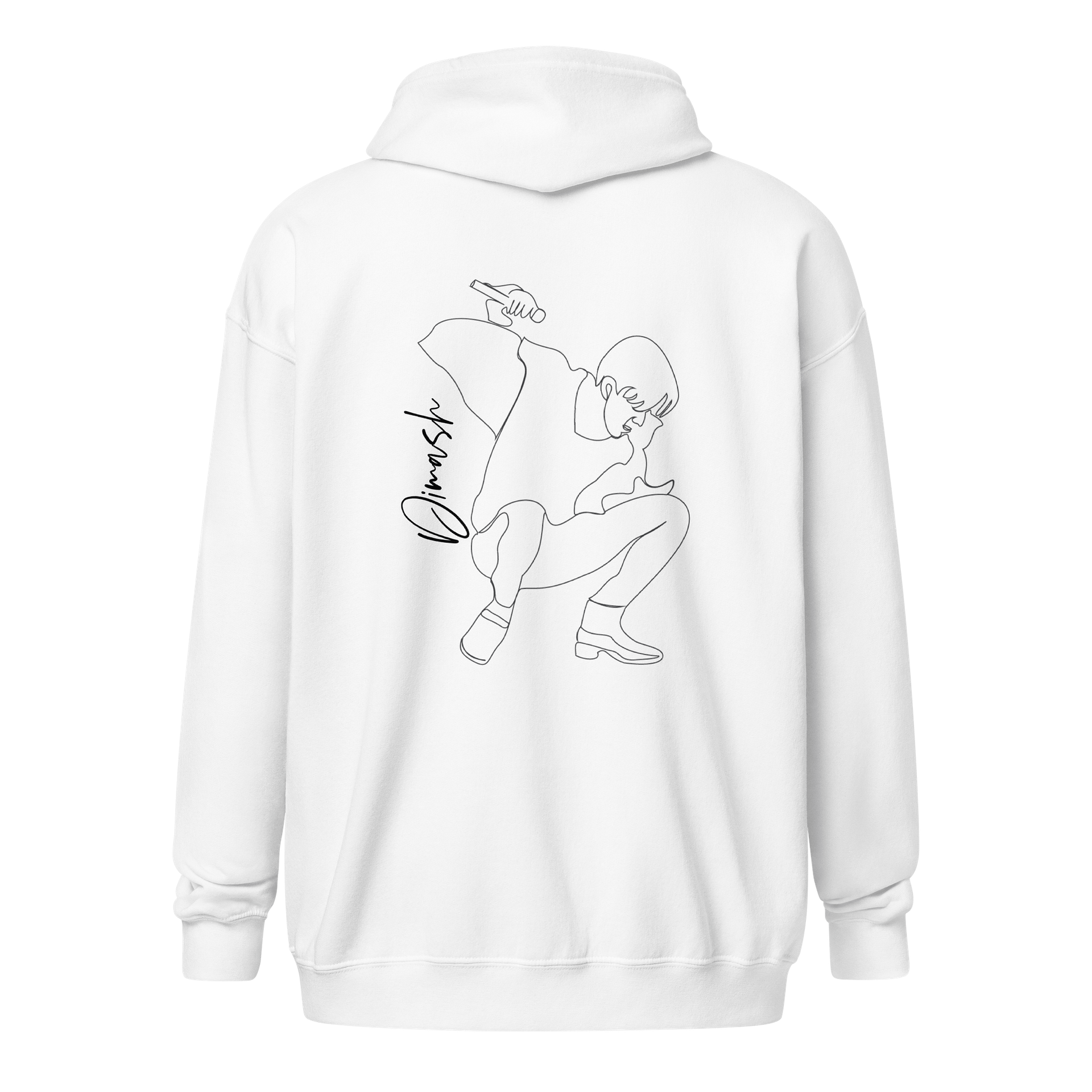 Singer From Kazakhstan Zippered Gildan Unisex Hoodie product image (9)