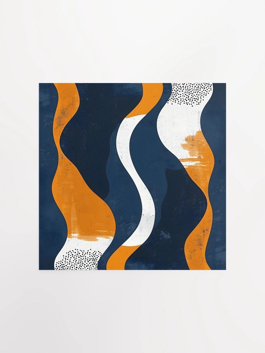 Vibrant Waves Poster Art product image (2)