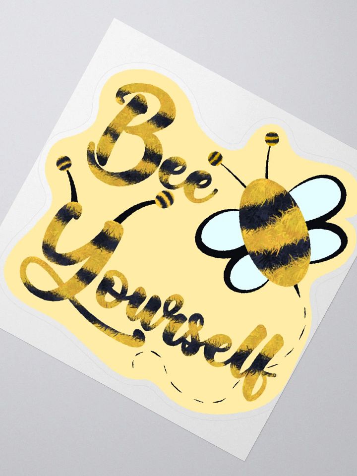 Bee Yourself Custom Sticker product image (2)