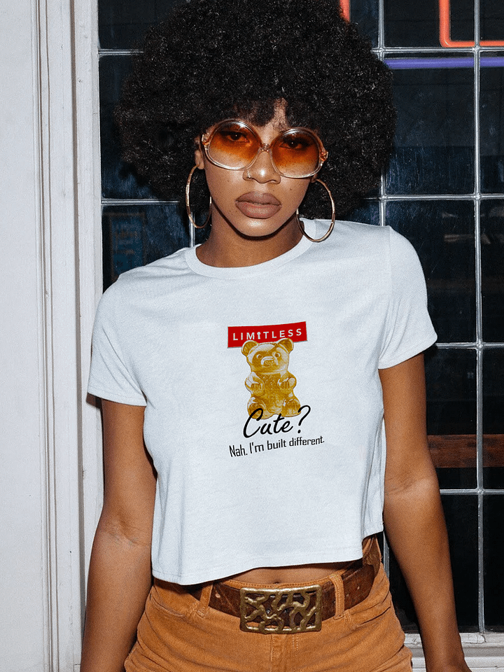 Built Different Crop Top – Women product image (2)