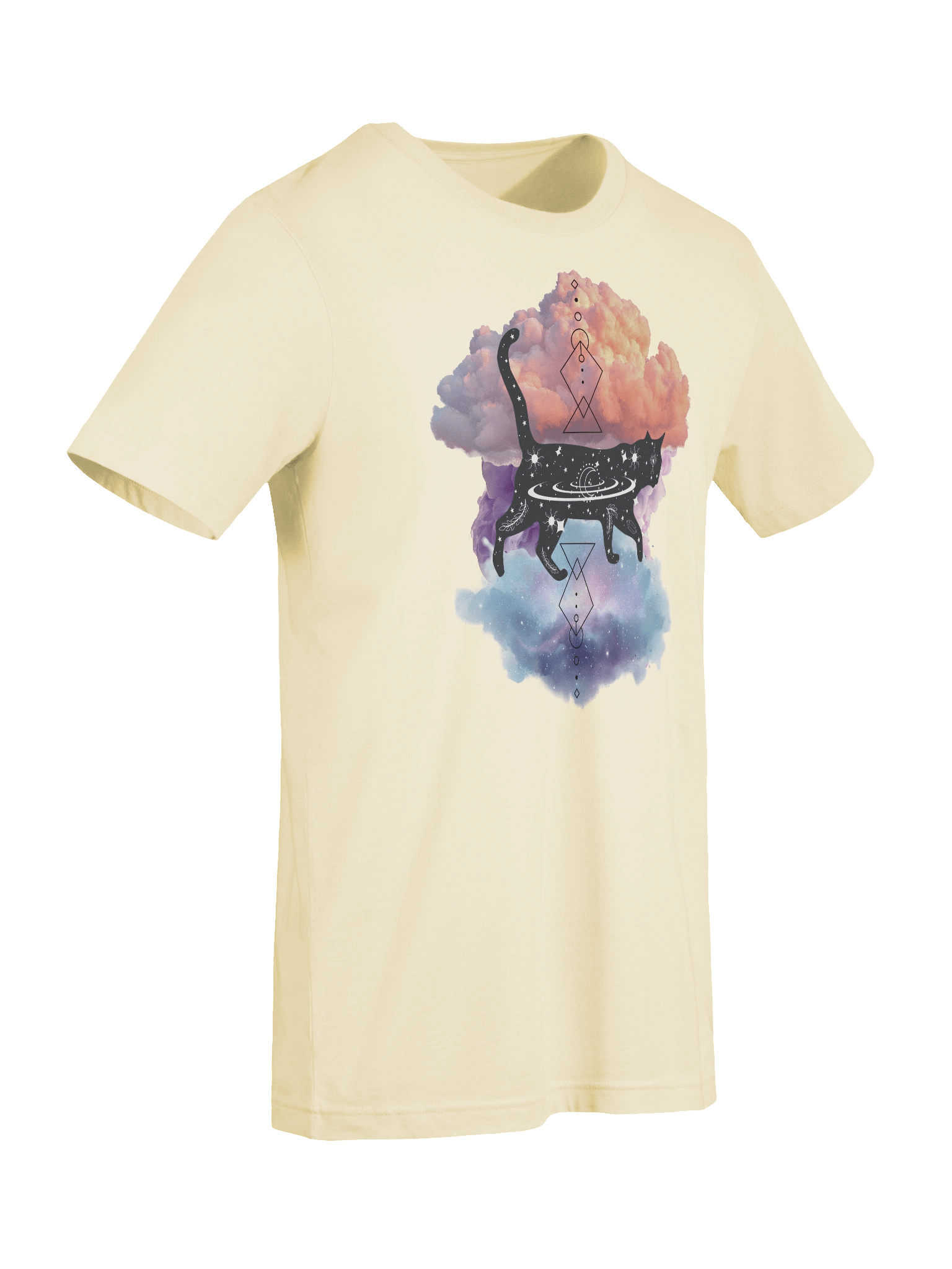 Cosmic Feline Dream T-Shirt product image (9)