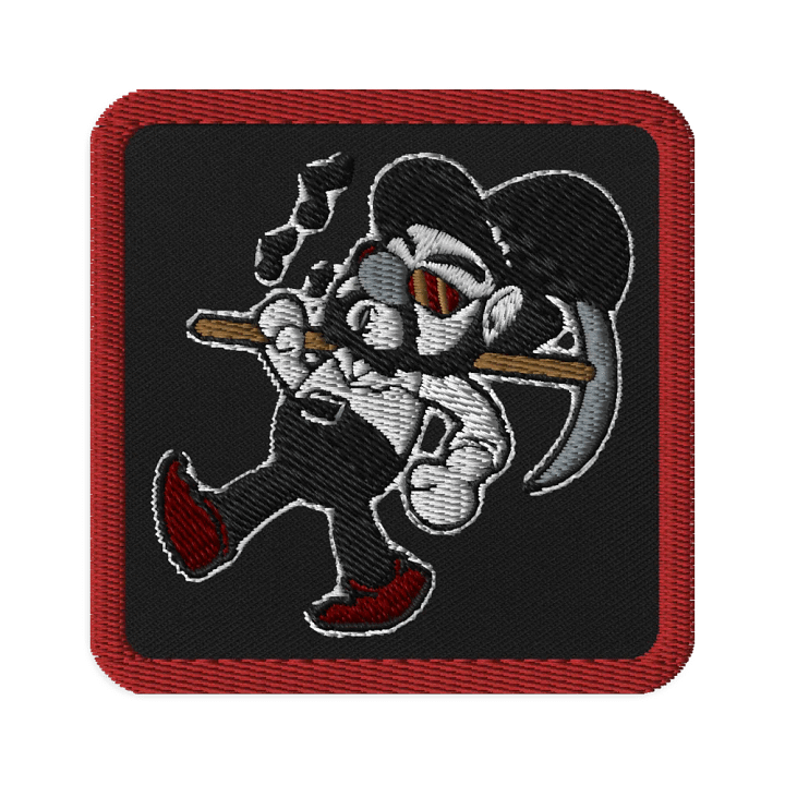 Firebain Dwarf Embroidered Patch product image (1)