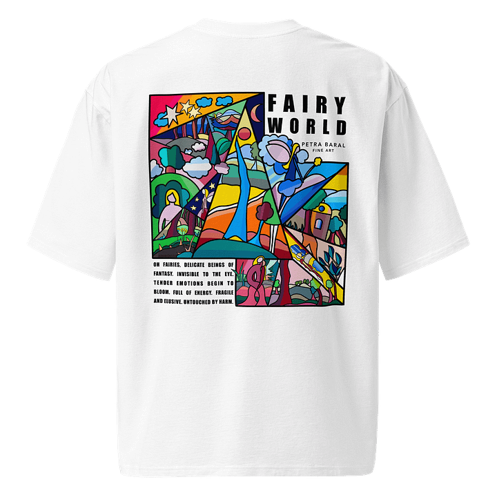 Fairy World Remixed Oversized Tee product image (1)
