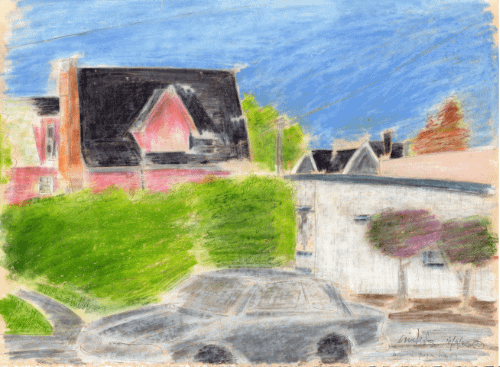 Behind Papa Haydn's 10.08.86 print product image (1)