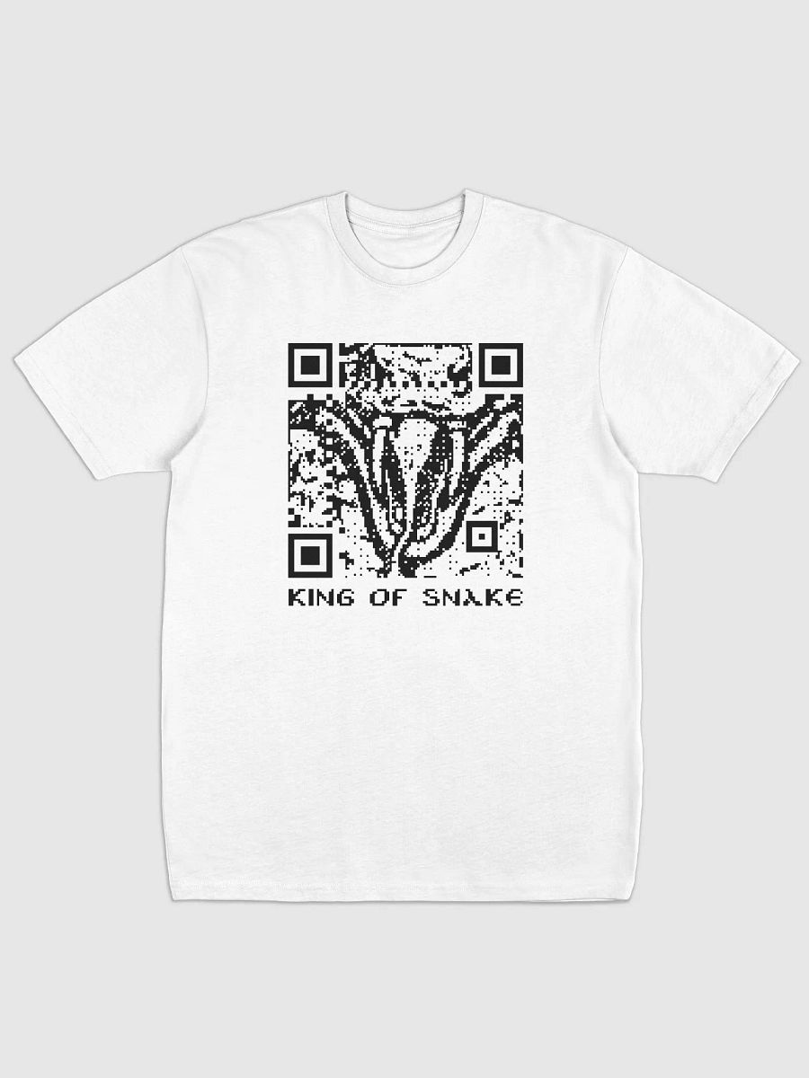 King of Snake QR Code T-Shirt (Men's Sizing) product image (1)