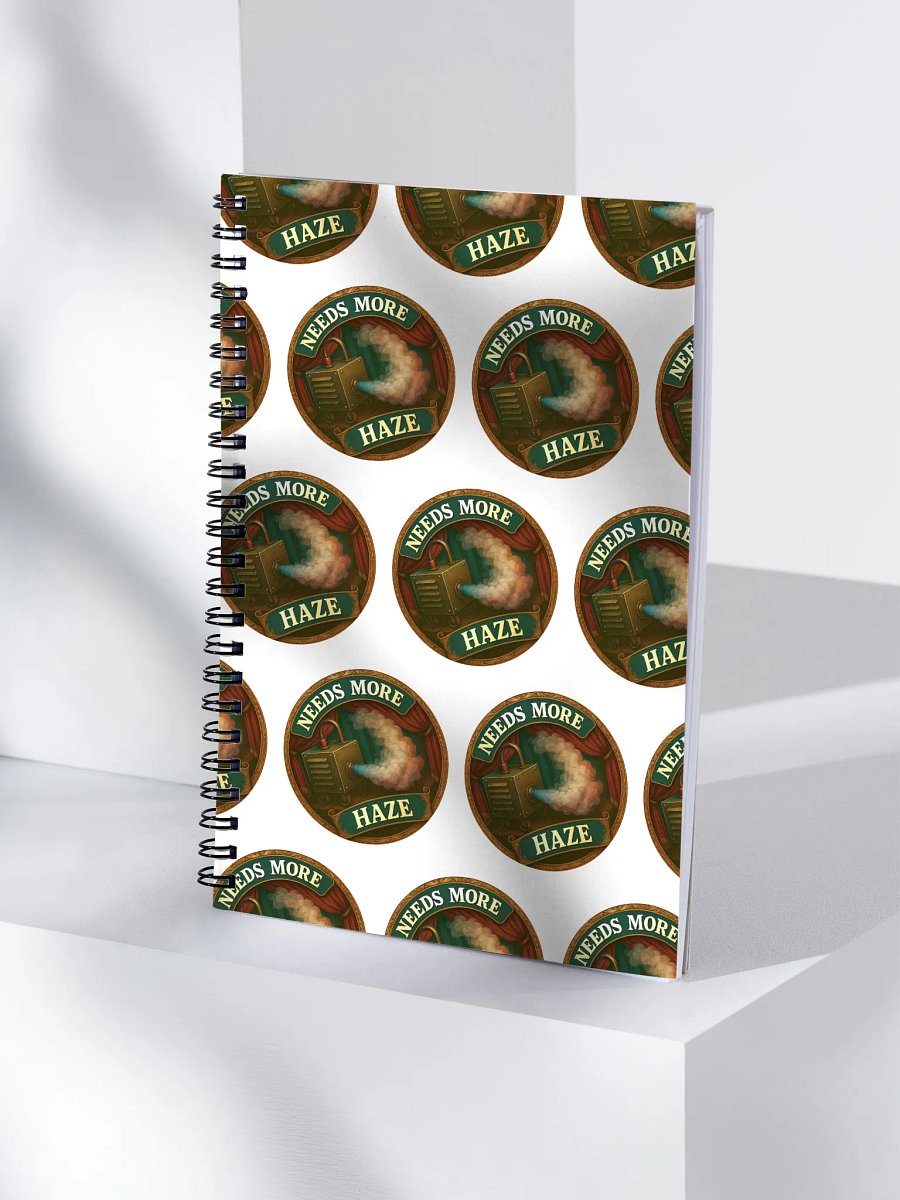 Theatrically Jerry: Vintage Style Needs More Haze Spiral Notebook product image (4)