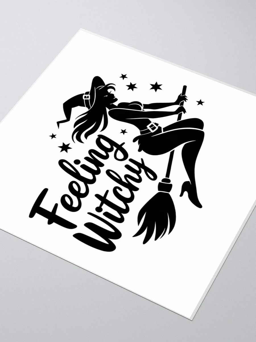 Witchy Silhouette Kiss Cut Stickers product image (5)