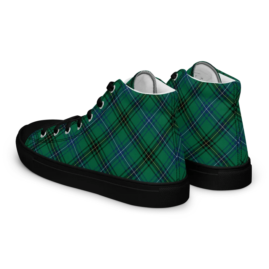 Henderson Tartan Men's High Top Shoes product image (9)