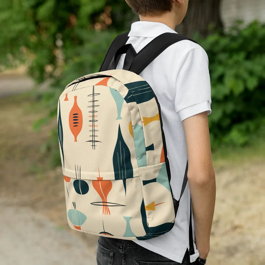 Lava Lamp, Peaches and Cream, Backpack product image (6)