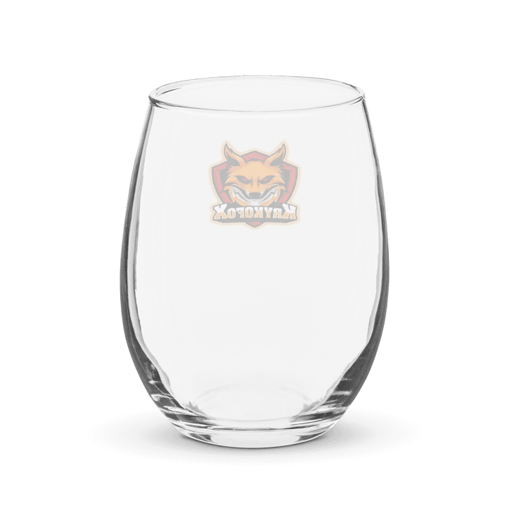 Fierce Fox Stemless Wine Glass product image (2)