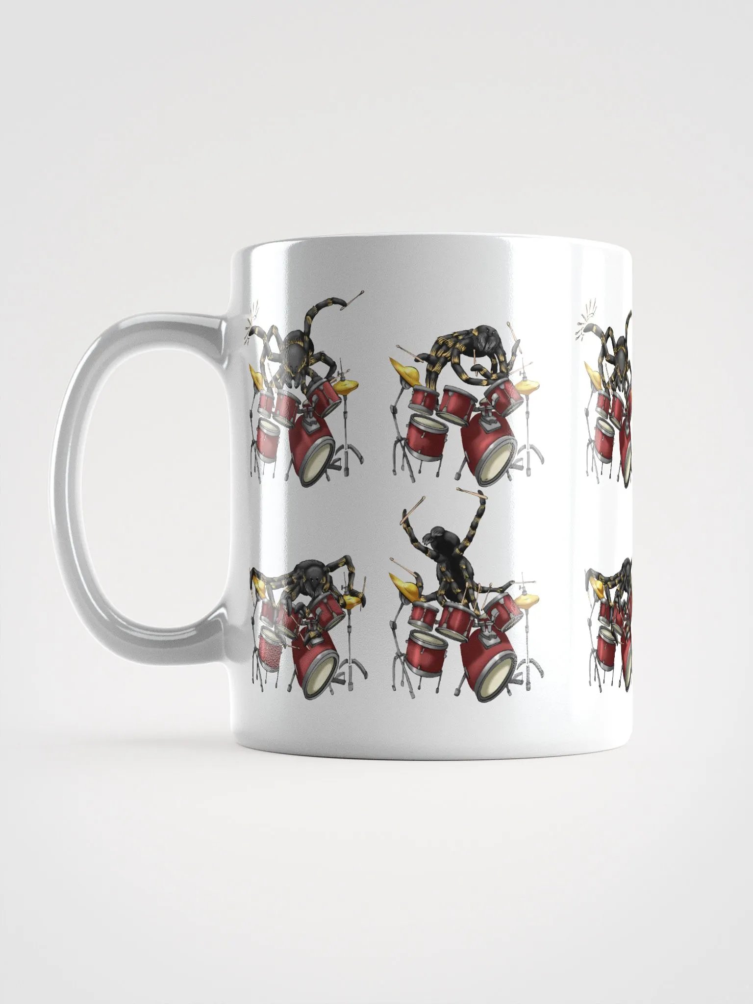 Tarantula Drumming (No Text) - Mug product image (6)