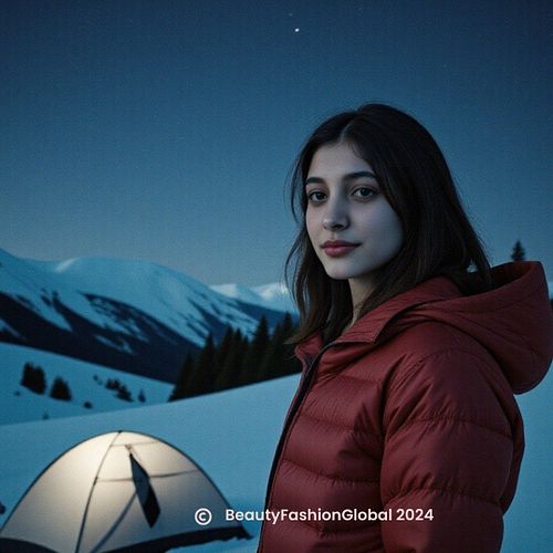 Winter wonderland ❄️🏕️ Nothing beats the serenity of a snowy mountain camp
#beautyfashionglobal #WinterWonderland #CampingLif...