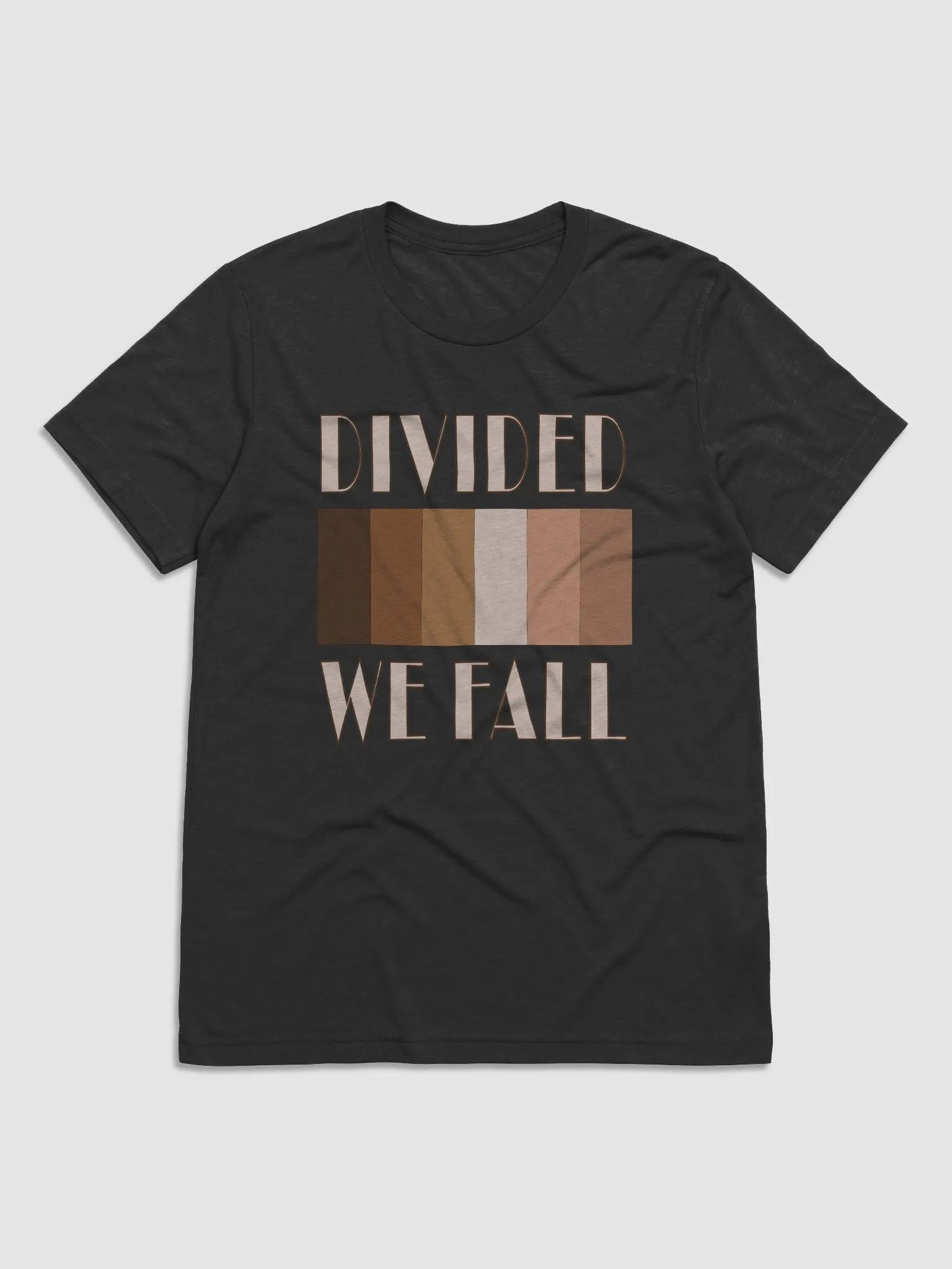 Divided We Fall - Skin Colour One - Bella+Canvas Triblend Short Sleeve T-Shirt product image (1)