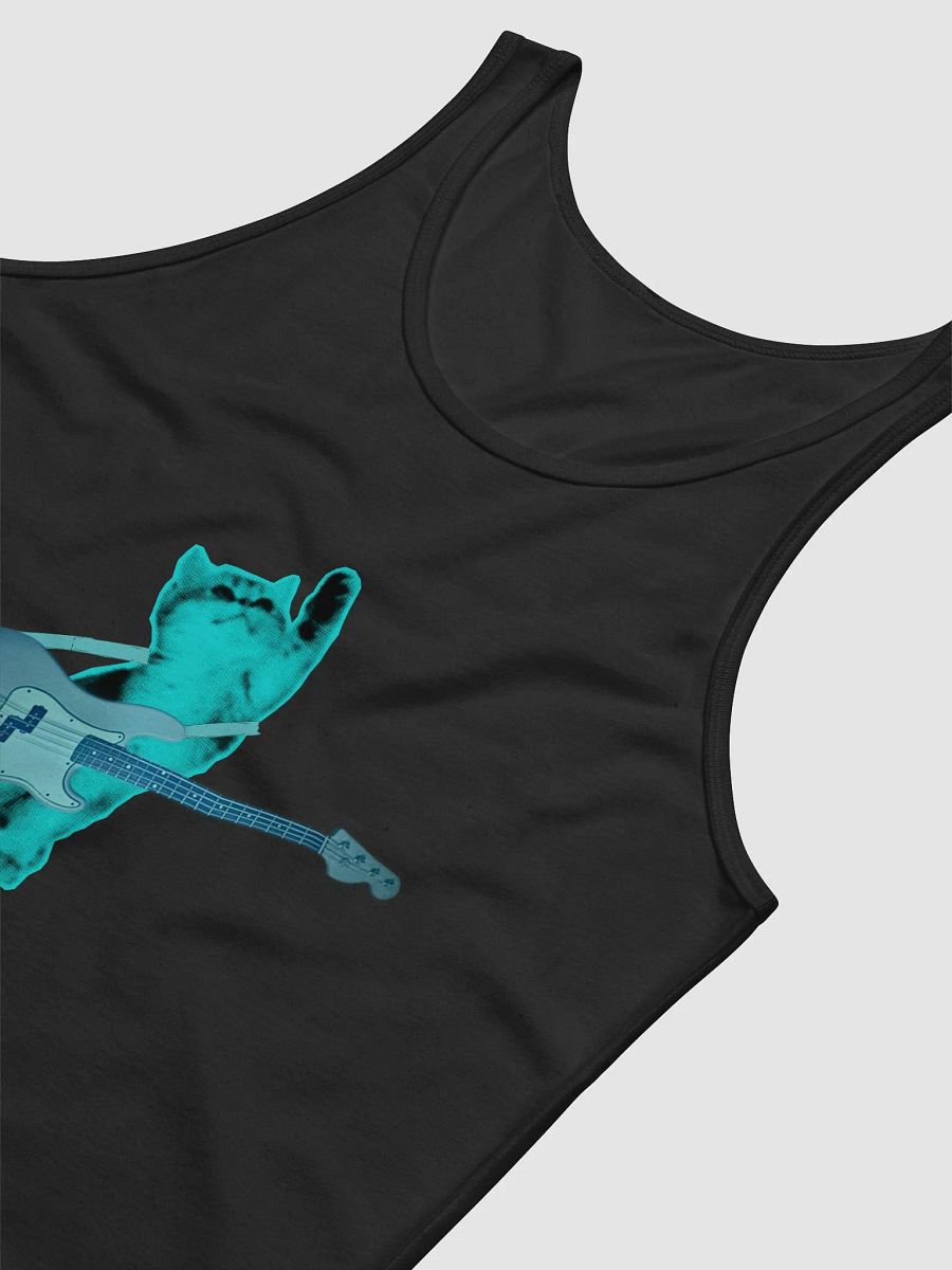 Blue Cat Bassist Tank Top product image (3)