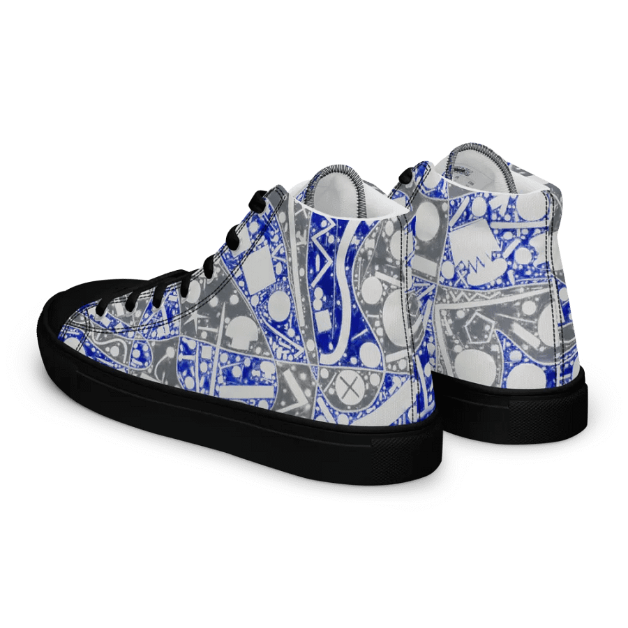 Cartoon Crankshaft Women's High Top Canvas Shoes product image (8)
