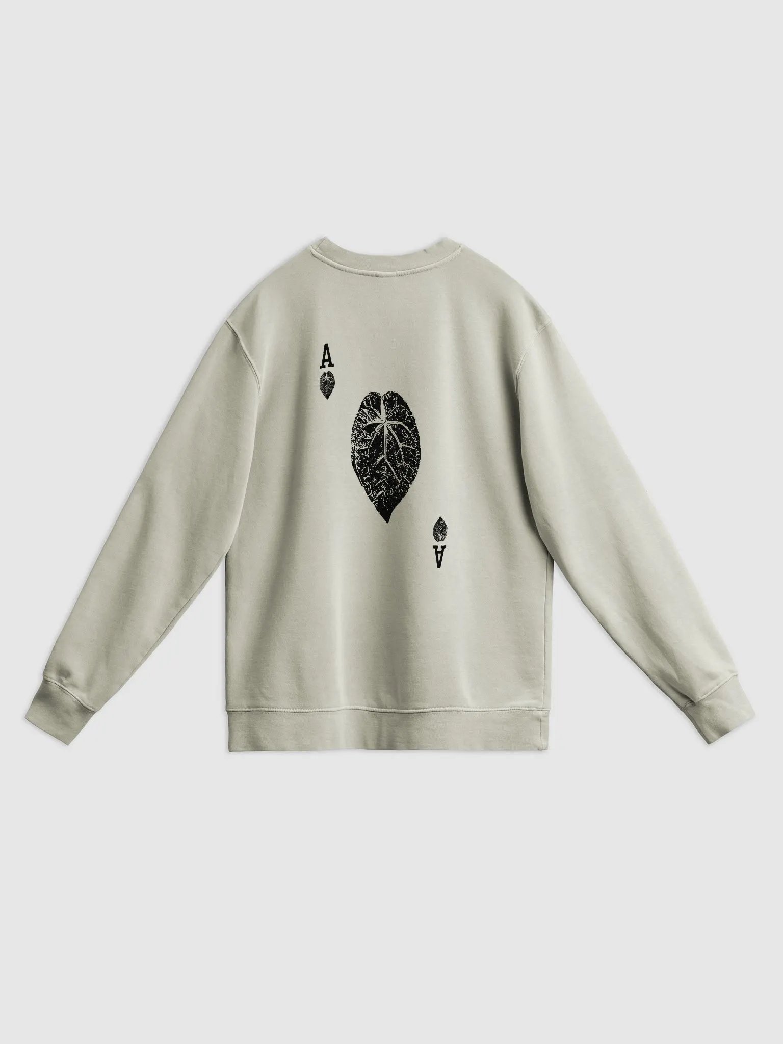 ACE OF SPADES ♠️ unisex midweight pigment dyed sweatshirt product image (3)