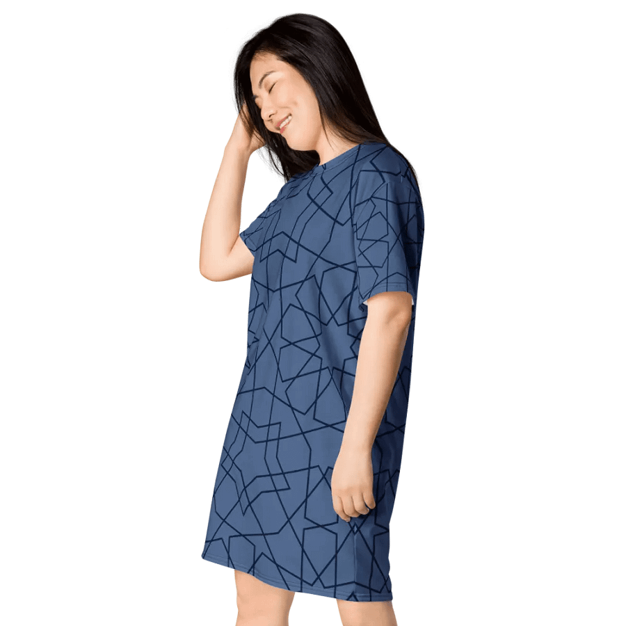 All-Over Print T-Shirt Dress product image (3)