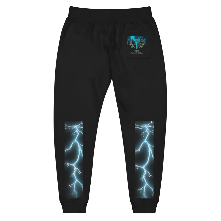 Lightning Strike Unisex Fleece Joggers product image (7)