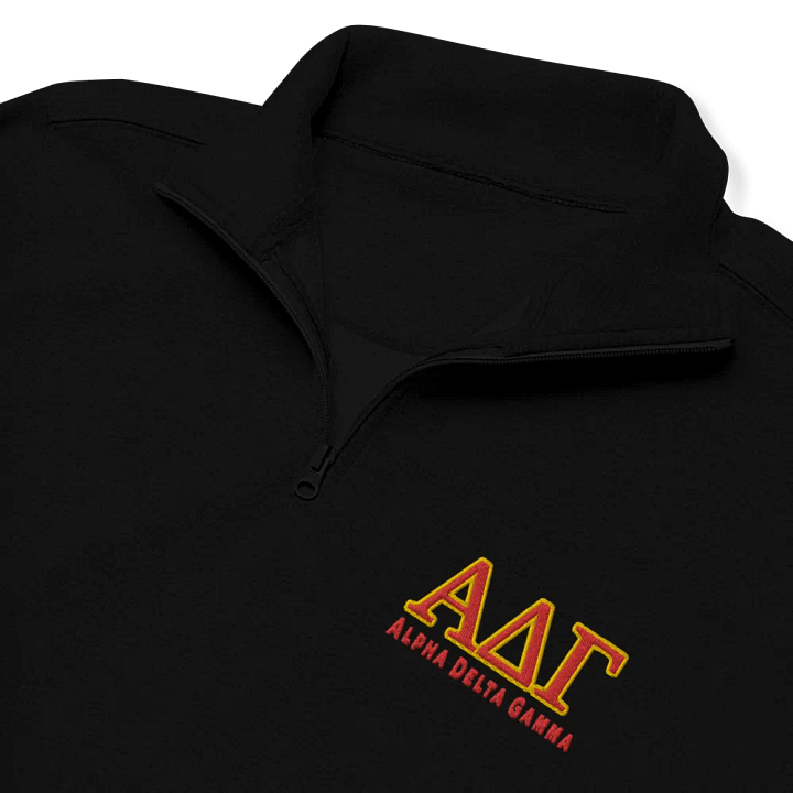 ADG Letters Zip Up Fleece - Embroidered product image (1)