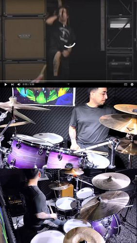 YouTube Kanalım Üzerinde Yaptığım “Davulcu İzliyoruz” Serisinin Yeni Videosu “ @lambofgod - Redneck” @adler_chris Performansı...