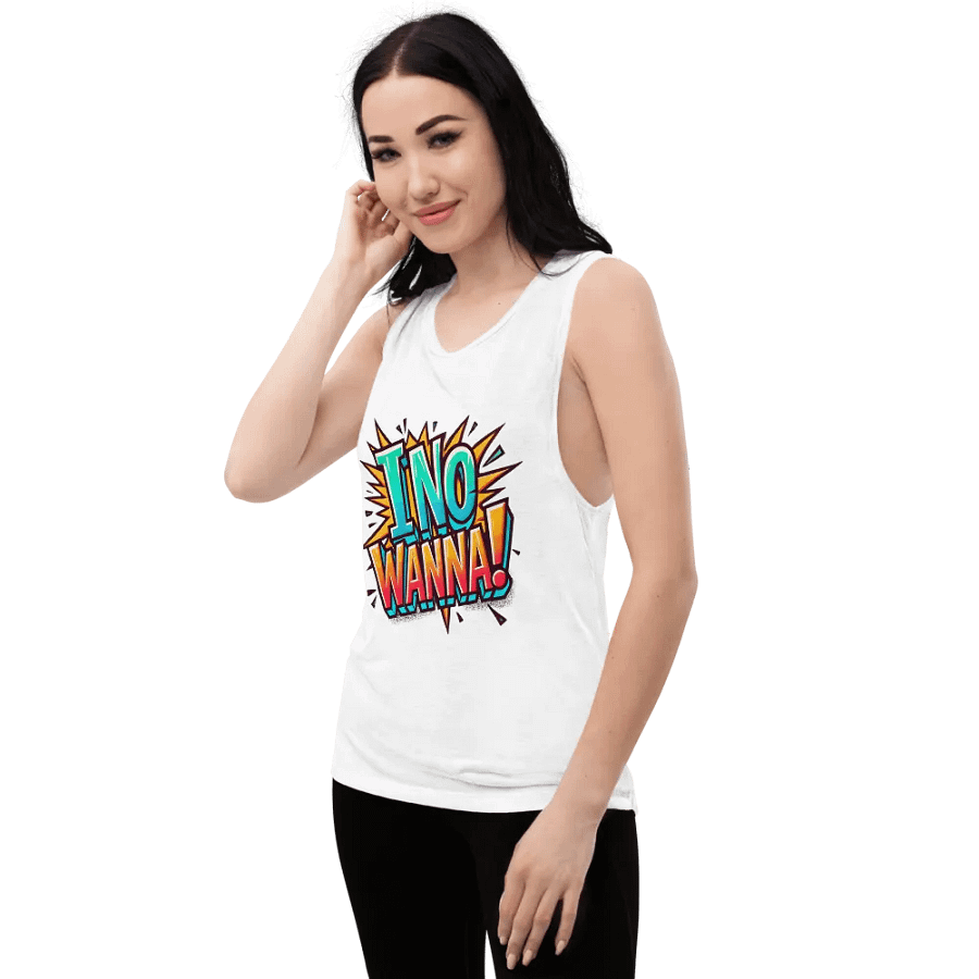 I NO WANNA WOMANS TANK product image (9)
