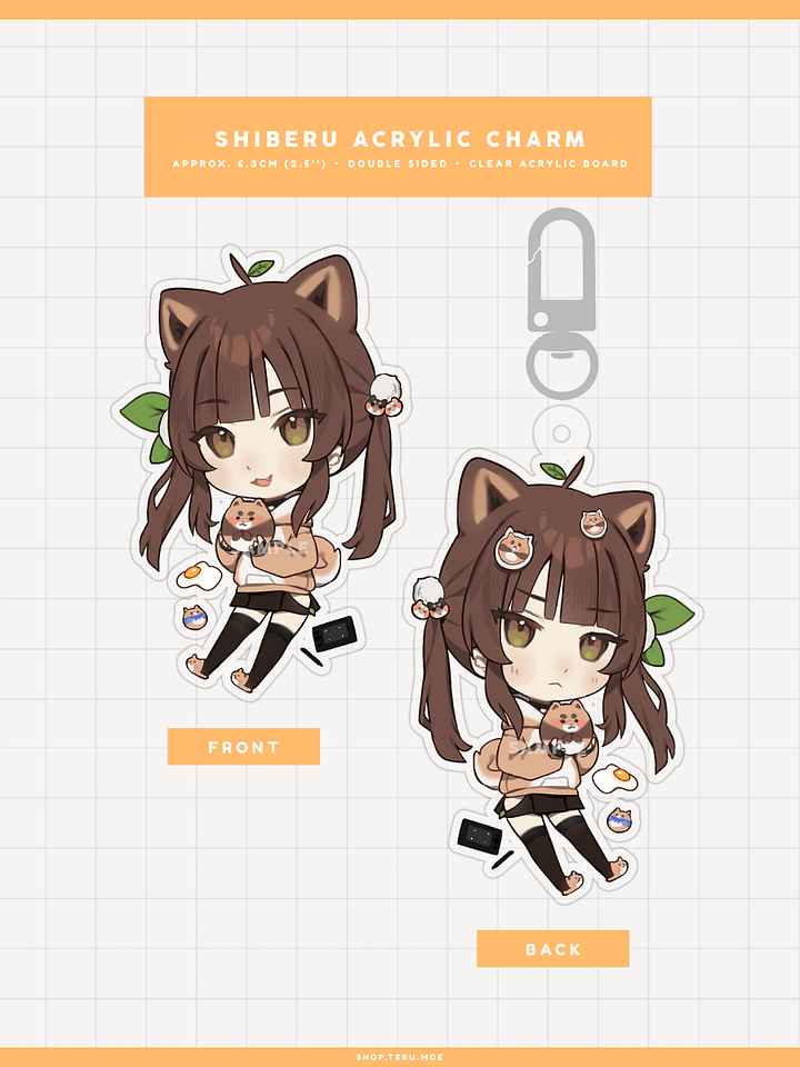 Shiberu Acrylic Charm product image (2)