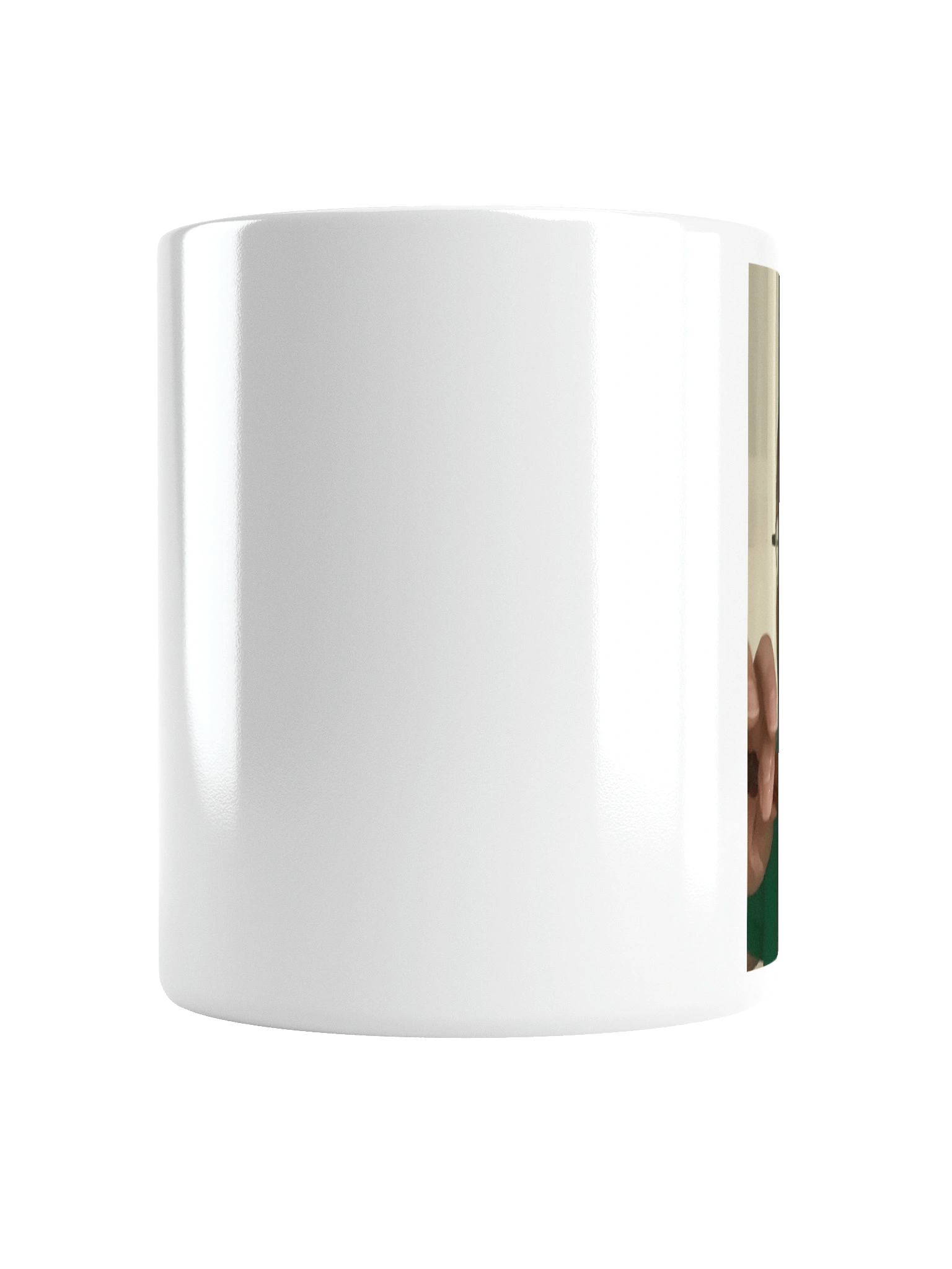 White Glossy Mug: eat duck product image (17)