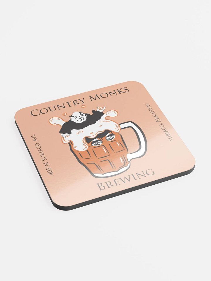 Country Monks Brewing Floating Monk Coaster product image (2)