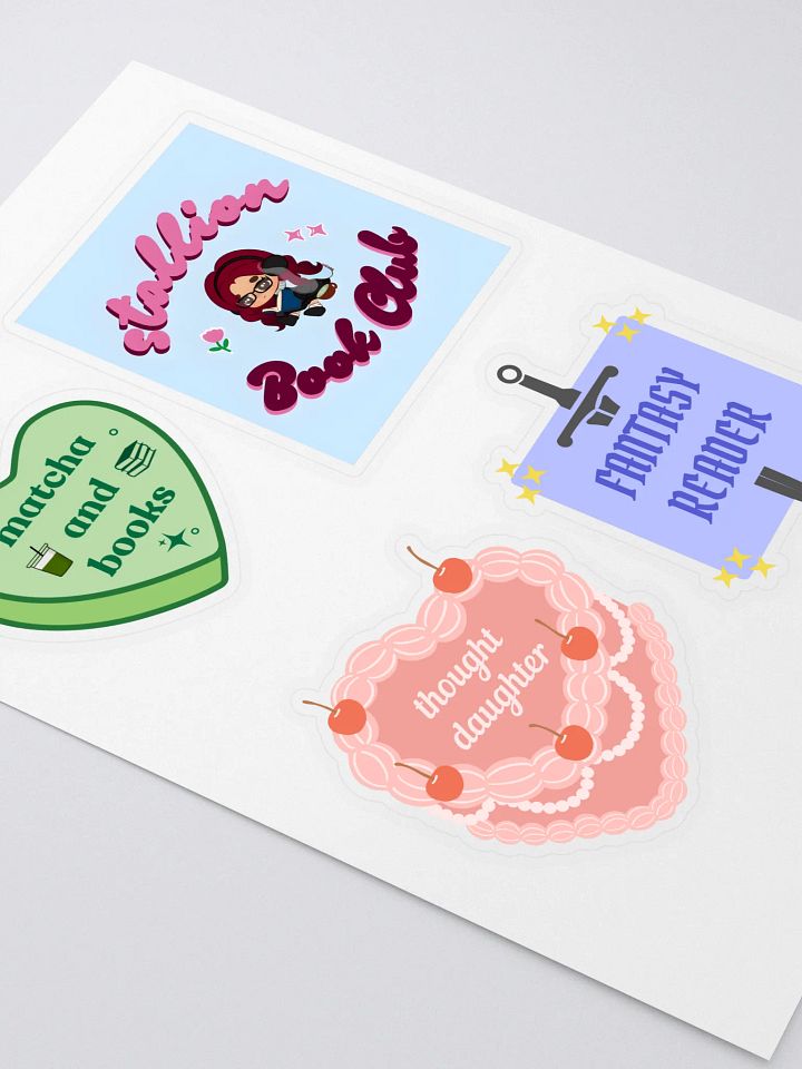 STALLION BOOK CLUB ☆ stickers product image (2)