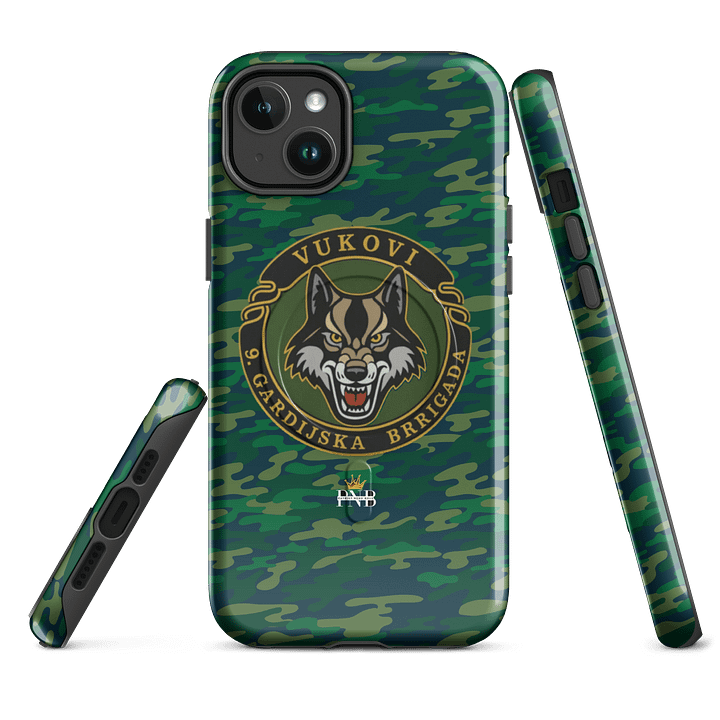 VUKOVI 9. GARDIJSKA BRIGADA iPhone® Tough Case product image (2)